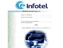 Tablet Screenshot of ceinfotel.com